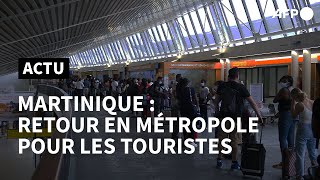 Covid en Martinique: les touristes regagnent la métropole | AFP