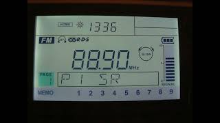 88,90 MHz - P1 Sveriges Radio, Överkalix received in Germany