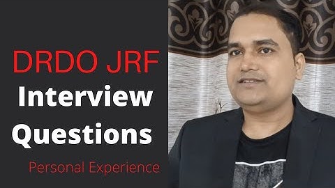 DRDO JRF Interview questions asked during my Interview #DRDO #ElectricalEngineering