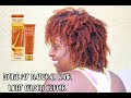 Coloring My Natural Hair LIGHT GOLDEN COPPER using CREME OF NATURE PURE HONEY HYDRATING COLOR BOOST