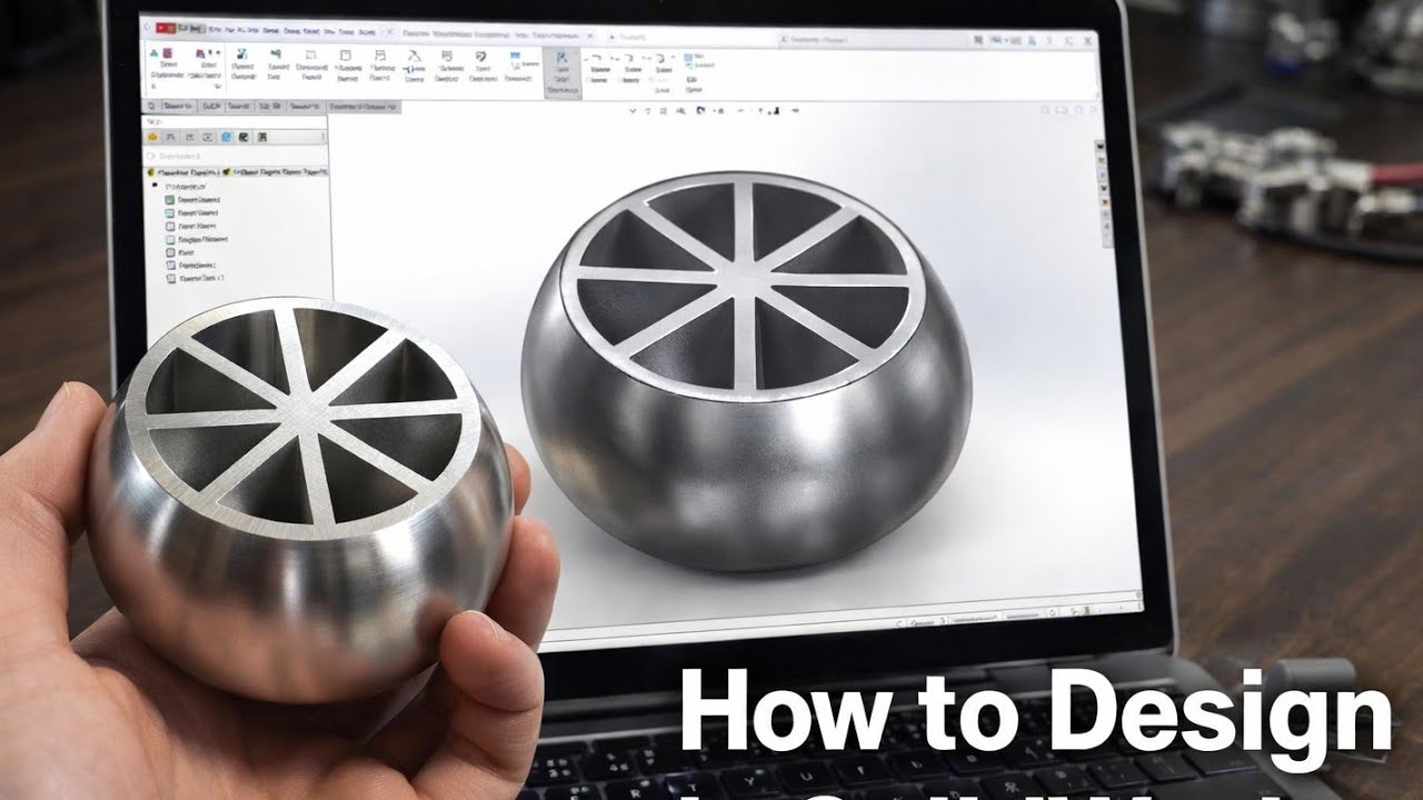 SolidWorks Rib Feature Tutorial | SmartCAD