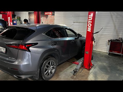 Замена масла в АКПП Lexus NX300 Aisin U660