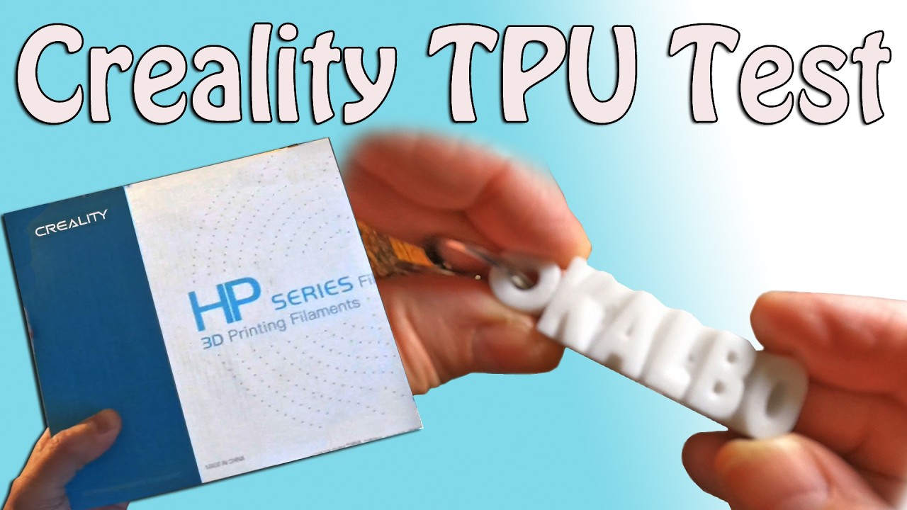 How Easy Is It to Print with HP Creality TPU Filament? - YouTube