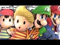 Earthbound Boys VS mario Bros - Mario and Luigi VS Ness and Lucas Super Smash Bros Ultimate