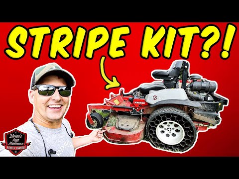 Testing A Lawn Mower Striping Kit To See If They REALLY Work (REVEALED!)