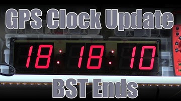 SDG #031 GPSDO & Clock Update - BST Ends