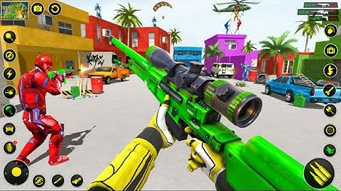 Anti Terrorist Robot Game _ fps shooting games _ Android Gameplay #2