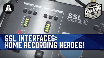 SSL Audio Interfaces - Enhancing Your Home Recording! - NAMM 2020