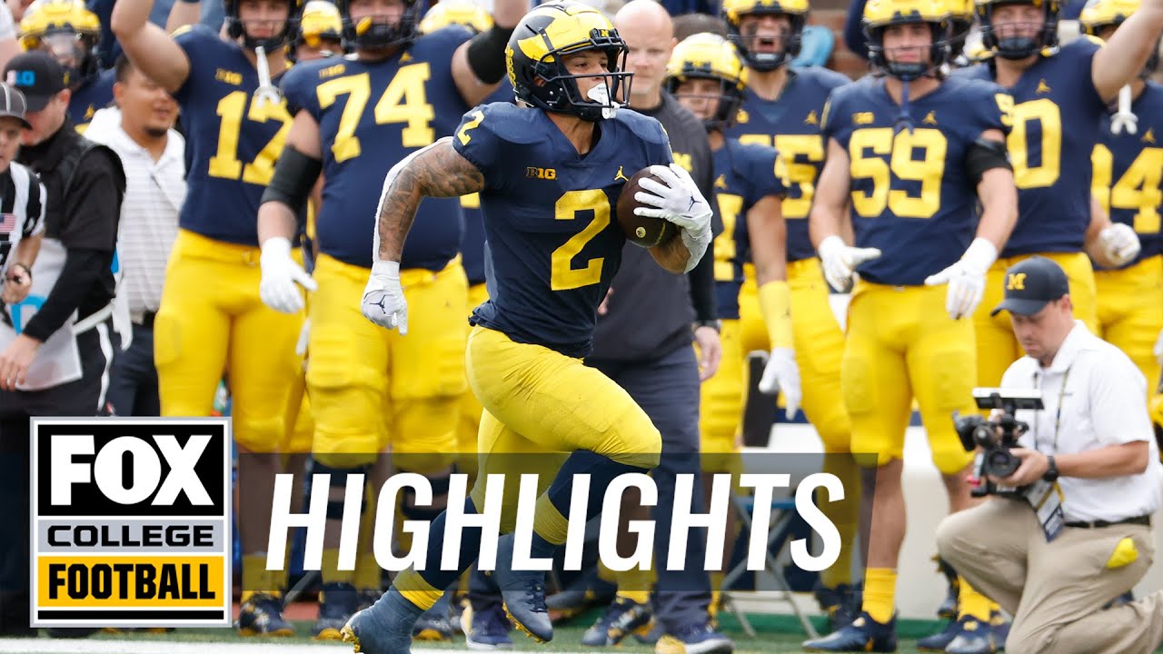 Michigan vs. Maryland highlights CFB on FOX YouTube