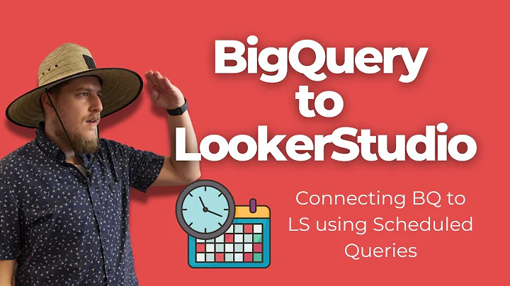 Efficiently Connect Looker Studio to BigQuery using Scheduled Queries