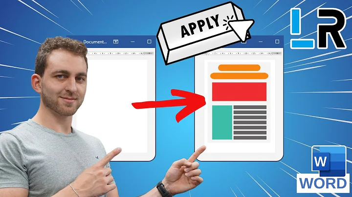 Apply TEMPLATE to existing document in Word ✅ 1 MINUTE