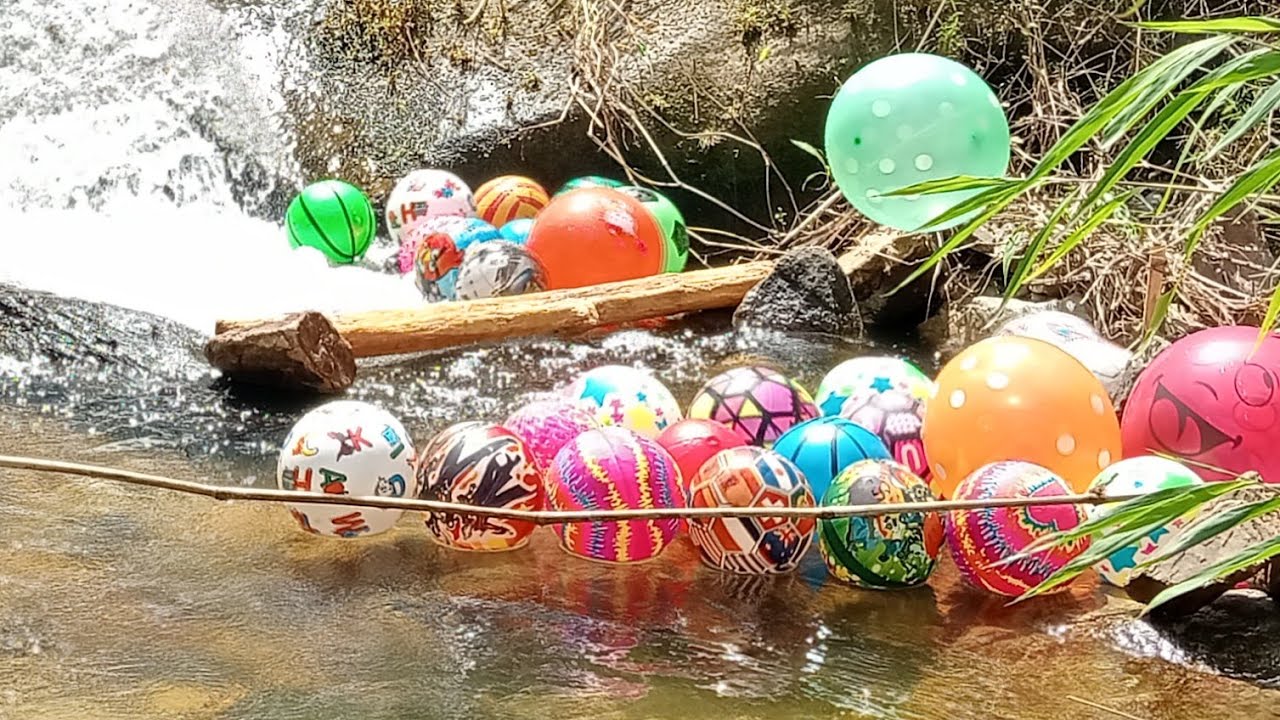 Hunting Balon Lucu dan Bola Bola ⚽⚽⚽