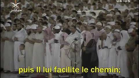 سورة عبس [ 1 - 42 ] - صلاة الفجر من المسجد الحرام 28-04-1428 - لفضيلة الشيخ سعود الشريم