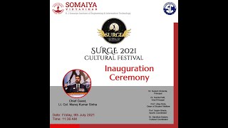 SURGE 2021 Inauguration