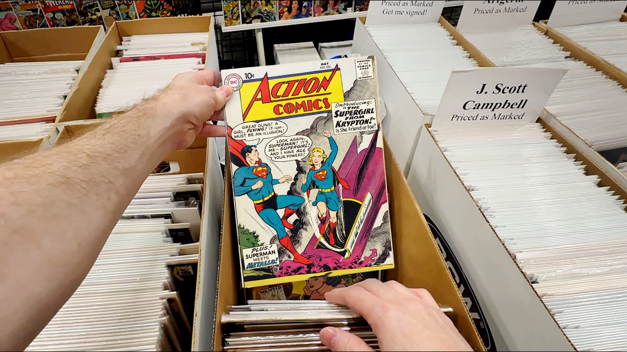 Hunting for COMIC BOOKS at New York Comic Con... The Complete 2025 NYCC Experience Before NYCC 2026!