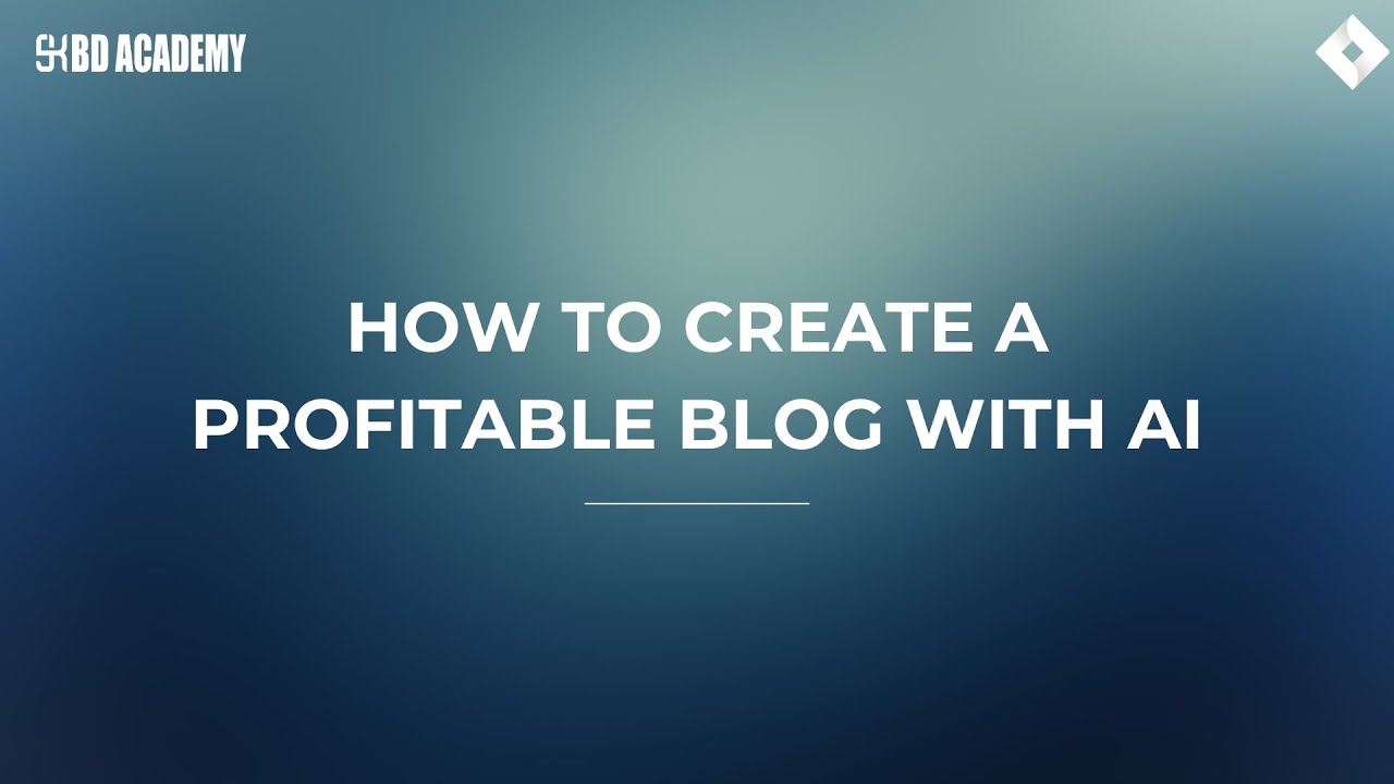 How to Create a Profitable Blog with AI 2024: Boost Your Income - YouTube