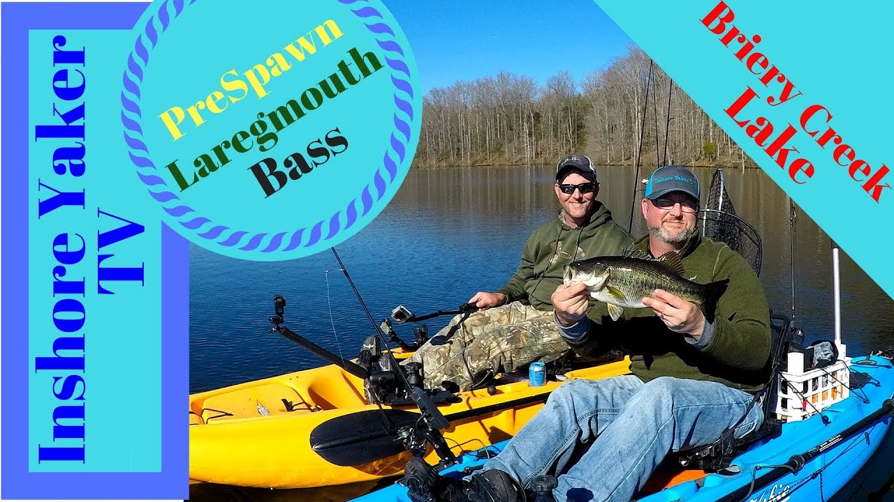 KAYAK FISHING Catching Monster PreSpawn Bass on lipless crank baits
