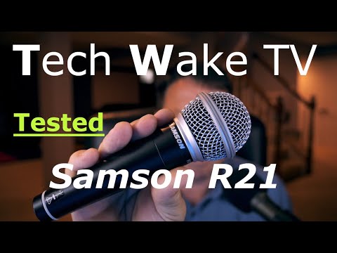 Samson R21 Budget Podcast Dynamic Microphone