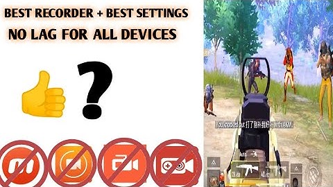 BEST SCREEN RECORDER + BEST SETTINGS / FOR ALL DEVICES  /  2GB 3GB 4GB RAM DEVICES /NO LAG