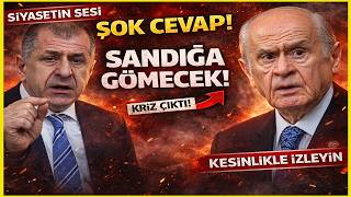 Halk Sizi Sandığa Gömecek Ümit Özdağdan Bahçeliyi Bitiren O Konuşma