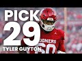 Cowboys draft tyler guyton 29th overall  plus get an extra 3rd round pick