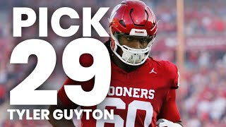 Cowboys Draft Tyler Guyton 29th Overall ( Plus get an extra 3rd round Pick)