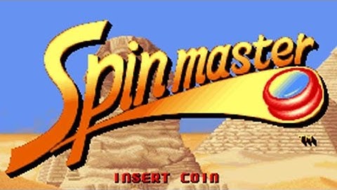 NEO GEO MVS Spin Master Arcade Machine in action