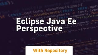 eclipse java ee perspective