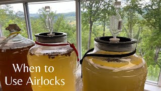 When to Use an Airlock When Making Moonshine or Brewing