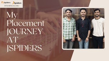 Nigam Rajpoot Placed as Software Engineer Trainee | 3.2 LPA | Jspiders BTM Placement | 2024 Passout