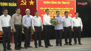 Bí thư Tỉnh ủy Nguyễn Hồng Lĩnh: Xây dựng Định Quán thành vùng đất bình yên đáng sống