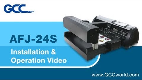 GCC---AFJ-24S Installation & Operation Video