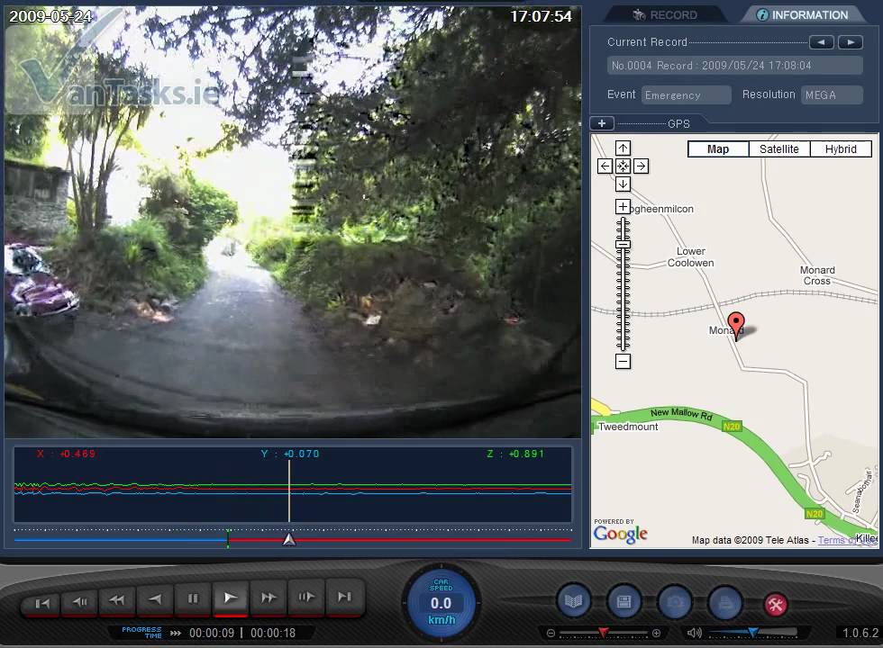 Roadblock in Cork, Ireland