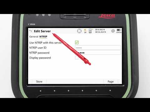 GS07 QS Video 05   Connecting to SmartNet or another RTK Network