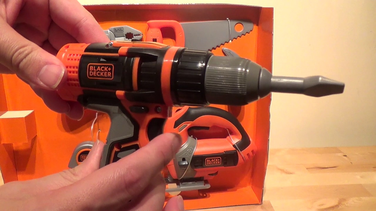 black and decker toys