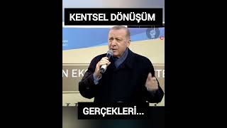 KENTSEL DÖNÜŞÜM GERÇEKLERİ -ERDOĞAN #receptayyiperdoğan #kentseldönüşüm #hatay #deprem #shorts