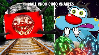 I Beat Choo Choo Charles Crush Wall..ft Oggy