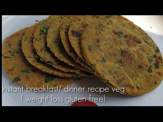 Instant breakfast/ dinner recipe indian vegetarian - weight loss - gluten free - Oats recipe | Healthy and Tasty channel