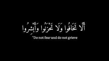 [إنَّ الذين قالوا ربنا الله ثم استقاموا..] كرومات قران شاشة سوداء-سورة فصلت-ناصر القطامي.