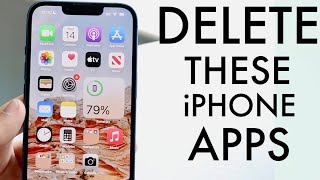 delete these apps from your iphone