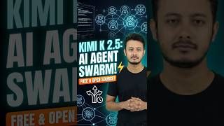 Kimi K 2.5 + Agent Swarm: 100 AI Agents in 10 Minutes 🤯#ai #artificialintelligence #aiagents