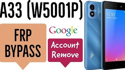 ITEL A33 W5001P FRP BYPASS | ITEL A33 HOW TO REMOVE GOOGLE ACCOUNT WITHOUT PC | 2022 NEW TRICK