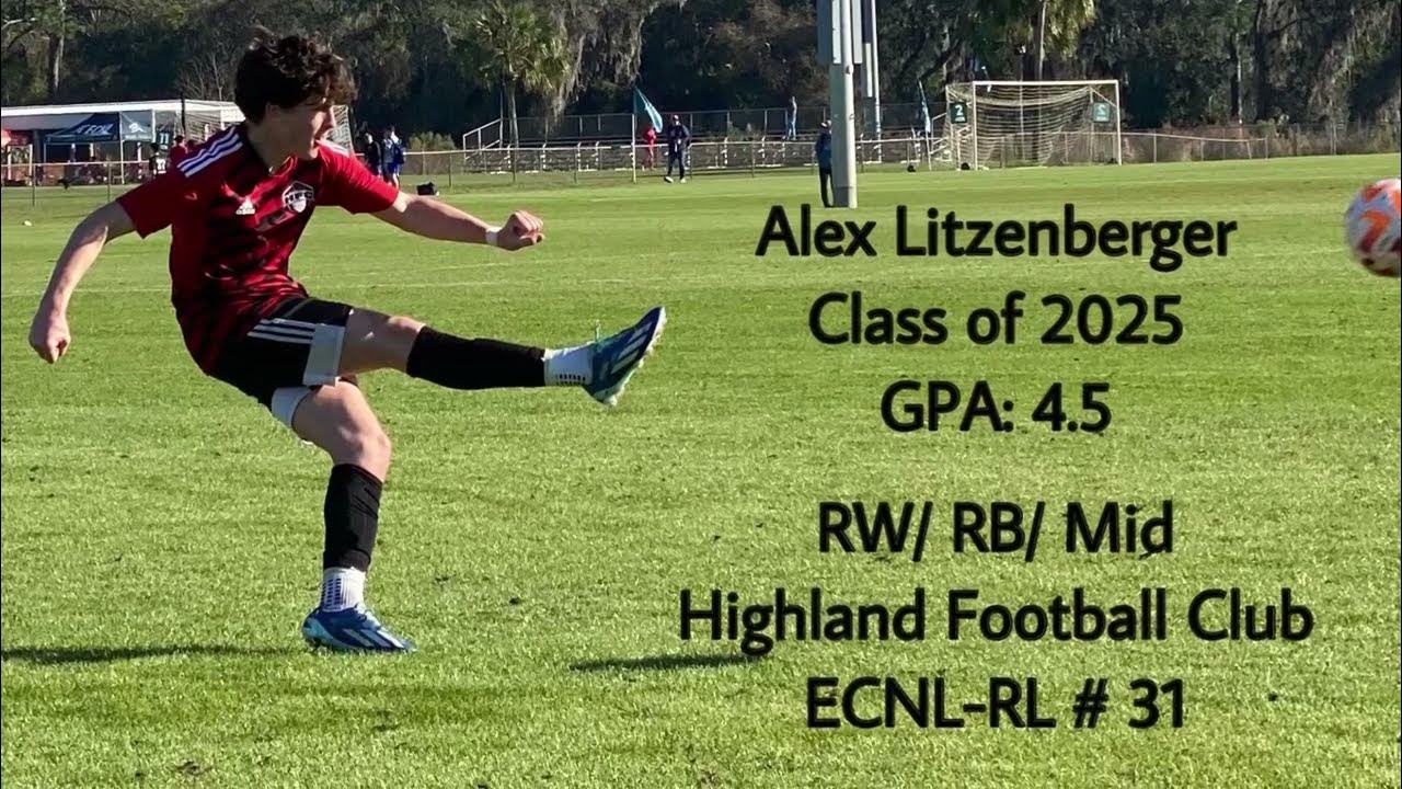Alex Litz GC 2025 Feb ‘24 ECNLRL Florida Showcase + a couple regular season clips YouTube