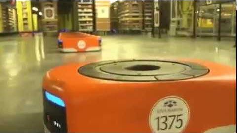 Amazon warehouse Robots Awesome Mind blowing video