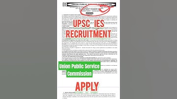 UPSC Engineering Services Examination 2024 Apply Online for 167 Post #recruitment