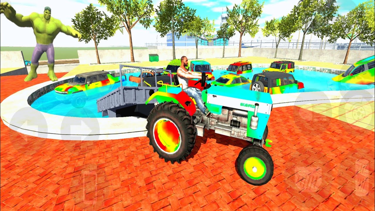 The Hulk Destroyed All The Cars In Our City | Indian Bike Driving 3D 