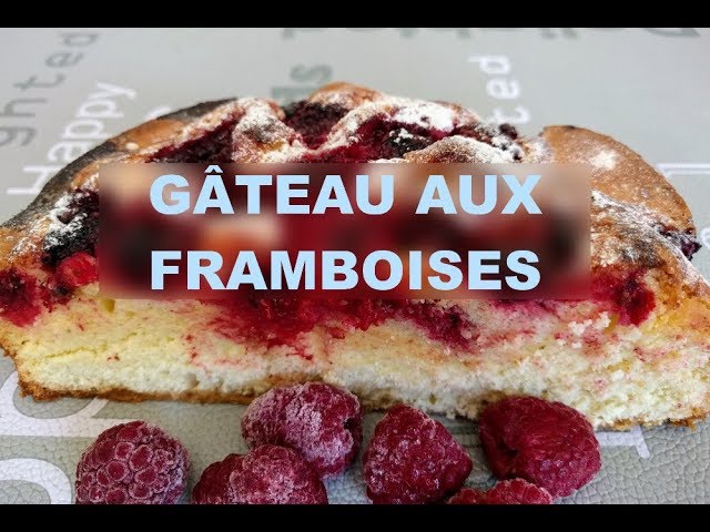 Un Gateau Au Framboises Vite Pret Youtube