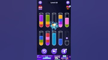 Water Sort Puzzle Level 63 Answer