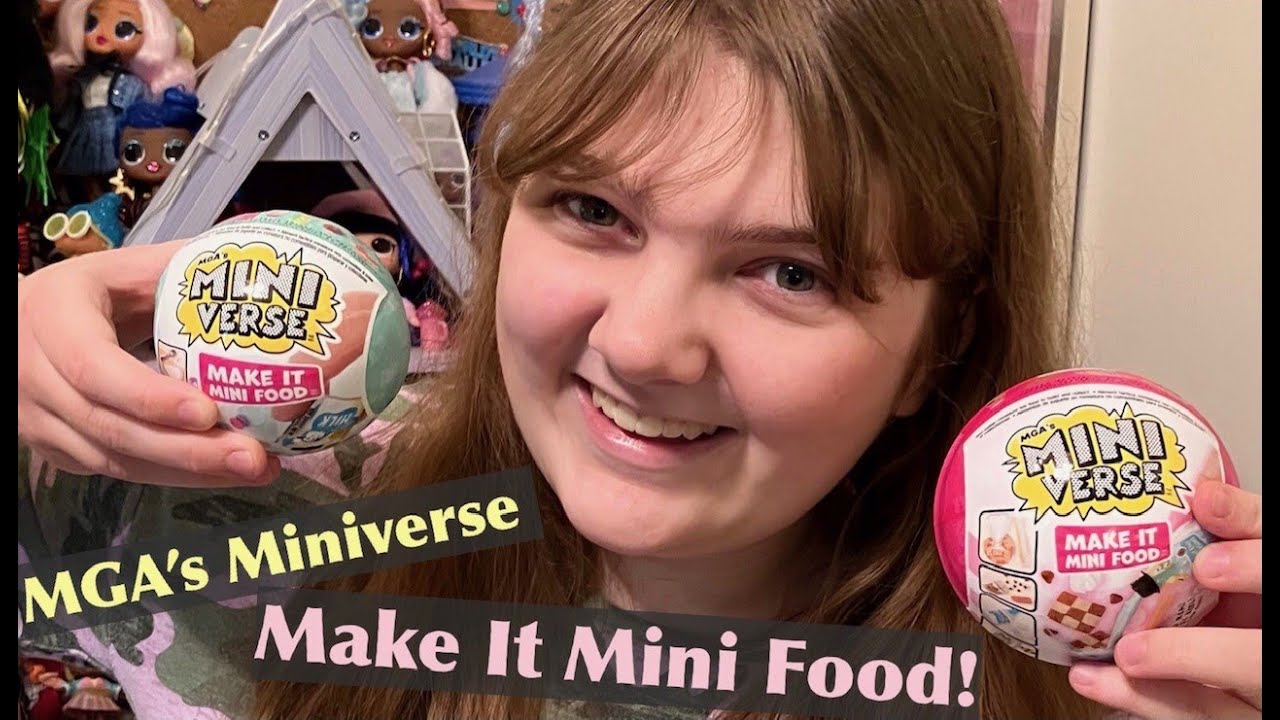 MINIVERSE Make it Mini Food Cafe SERIES 1 by MGA 