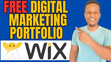 How To Create A Portfolio Website For Digital Marketing ON WIX